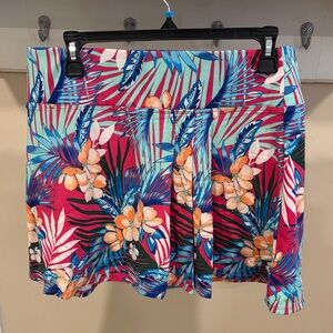 Tommy Bahama Golf Tropical Floral Women's Skort L